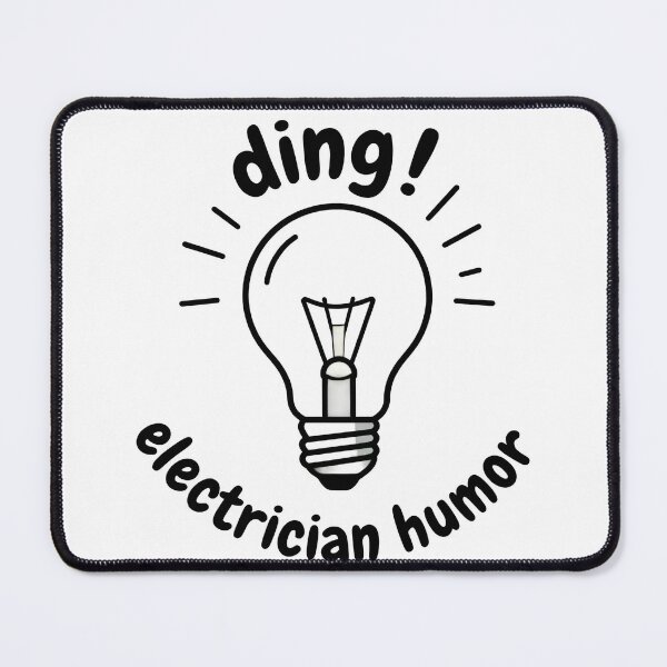 Item preview, Electrician Gift Idea, Broken Light Bulb Fixed with Tape, Funny Work Shirt designed and sold by Flownow.