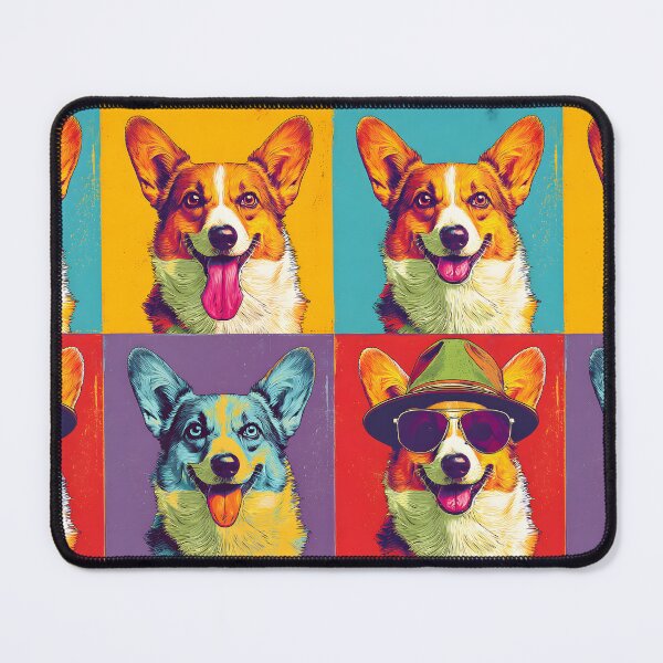 Item preview, Funny Corgi Lover Vintage Corgi Mom Dad Pop Art designed and sold by SecretDicer.