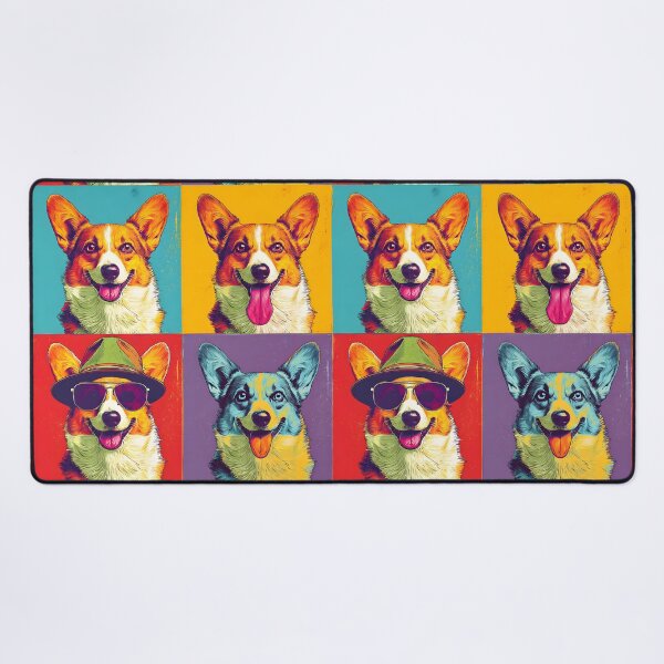 Item preview, Funny Corgi Lover Vintage Corgi Mom Dad Pop Art designed and sold by SecretDicer.