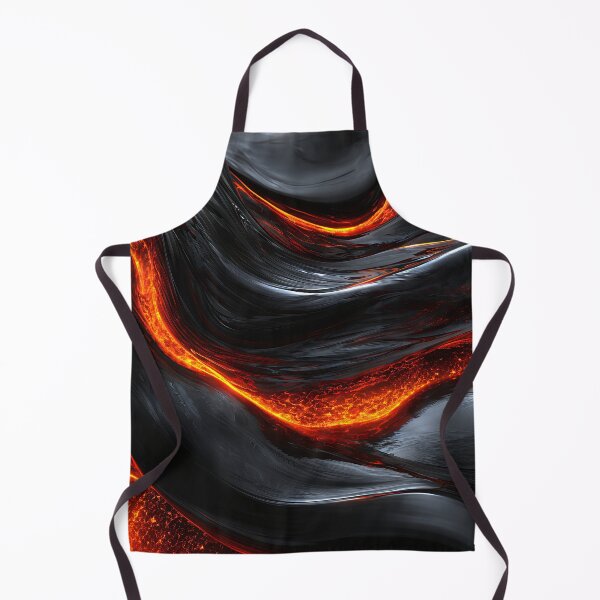 Item preview, Volcanic Molten Lava Liquid Wave Abstract Pattern designed and sold by Aimaniia666.