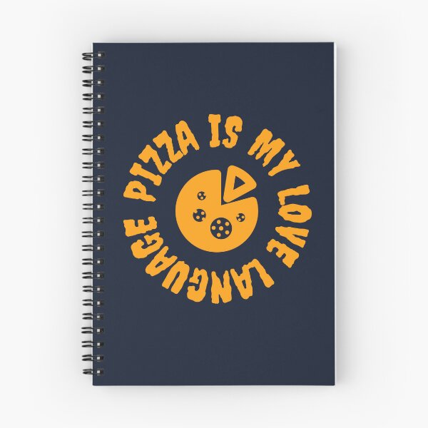 Item preview, Pizza Is My Love Language Retro Badge designed and sold by Moodprint5.