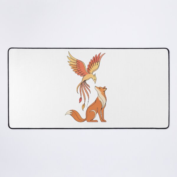 Item preview, Phoenix & Fox Minimalist Line Art  designed and sold by Mido-artister.