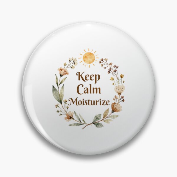 Item preview, Boho Wreath Keep Calm Moisturize designed and sold by lsawareness.
