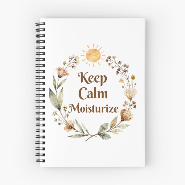 Item preview, Boho Wreath Keep Calm Moisturize designed and sold by lsawareness.