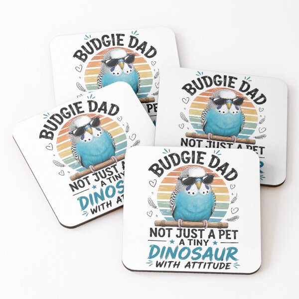 Item preview, Budgie dad with attitude designed and sold by thewandswant.