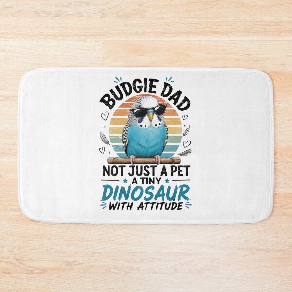 Item preview, Budgie dad with attitude designed and sold by thewandswant.