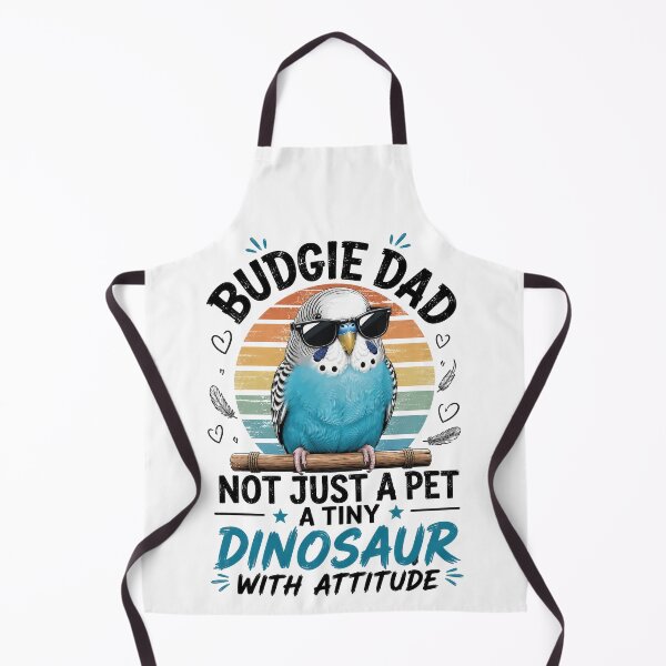 Item preview, Budgie dad with attitude designed and sold by thewandswant.