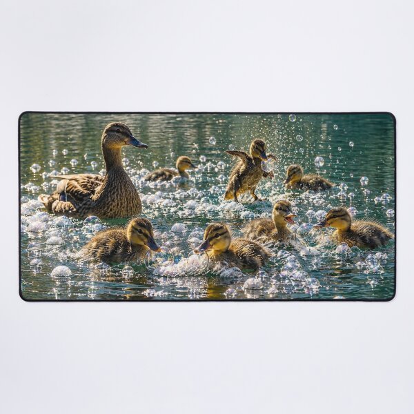 Item preview, Ducks playing in water with bubbles designed and sold by Kimberly Palmer.
