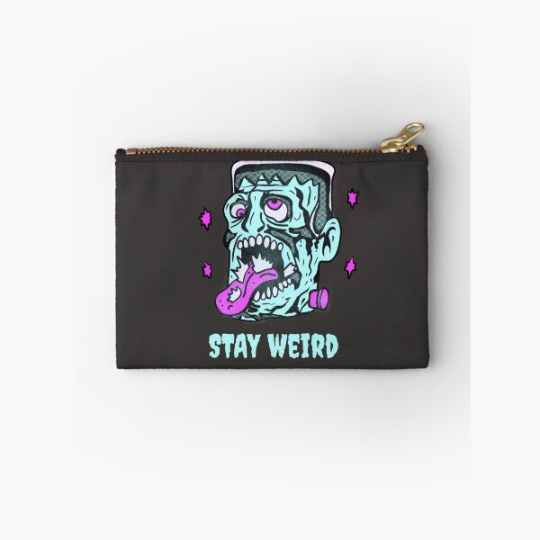 Item preview, Funny Frankenstein Stay Weird Classic Horror Illustration designed and sold by beboplab.