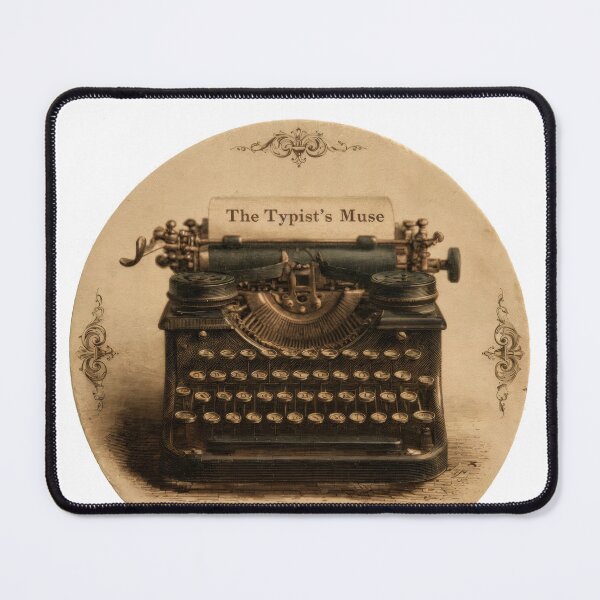 Item preview, T-Shirt - Sticker - The Typist’s Muse: Victorian Craft designed and sold by ForeverPrintsOK.