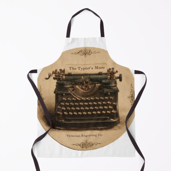 Item preview, T-Shirt - Sticker - The Typist’s Muse: Victorian Craft designed and sold by ForeverPrintsOK.