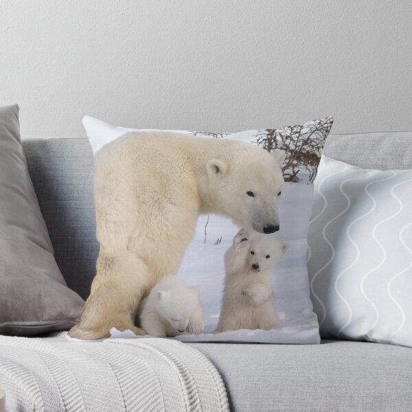 Item preview, Mother polar bear & her two cubs designed and sold by Marion Joncheres.