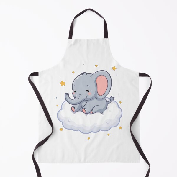 Item preview, Sweet Kawaii Elephant, Sleeping on Cloud - Dreamy Sky Style designed and sold by DigitfanStudio.