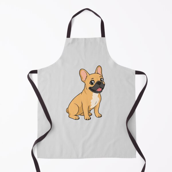 Item preview, Image of a cheerful French Bulldog in cartoon style designed and sold by Stef Ringoot, cartoons and illustrations.