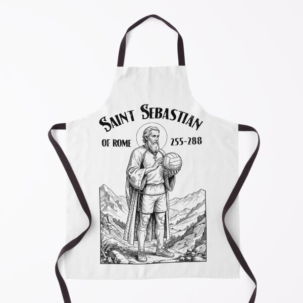 Item preview, Volleyball Player Funny Patron Saint Sebastian Sport designed and sold by GrandeDuc.
