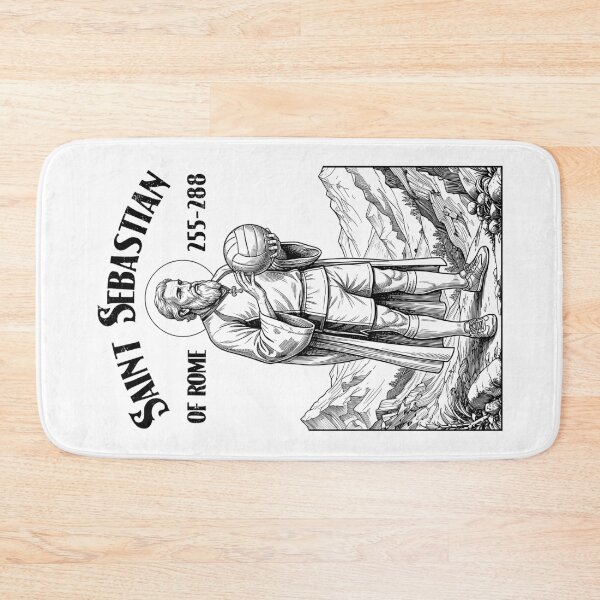 Item preview, Volleyball Player Funny Patron Saint Sebastian Sport designed and sold by GrandeDuc.