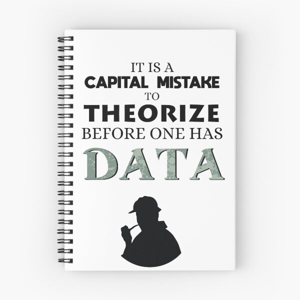 Item preview, On theorizing before data designed and sold by Victoria McIntosh.