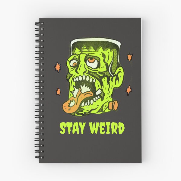 Item preview, Funny Frankenstein Stay Weird Classic Horror Illustration designed and sold by beboplab.
