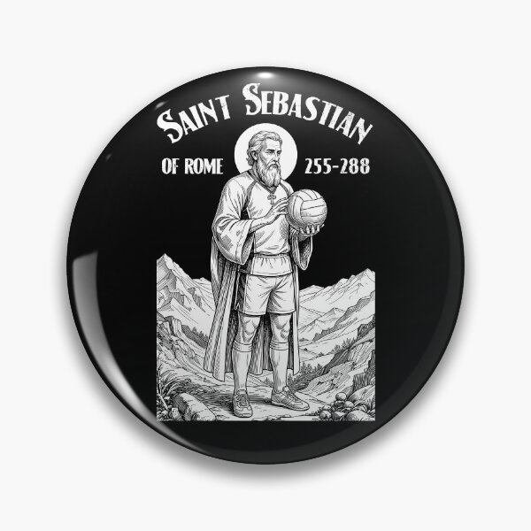 Item preview, Volleyball Player Funny Patron Saint Sebastian Sport designed and sold by GrandeDuc.