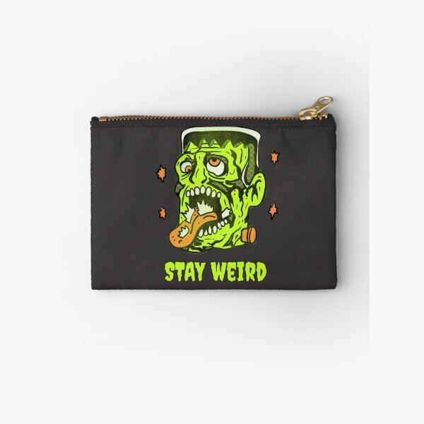Item preview, Funny Frankenstein Stay Weird Classic Horror Illustration designed and sold by beboplab.