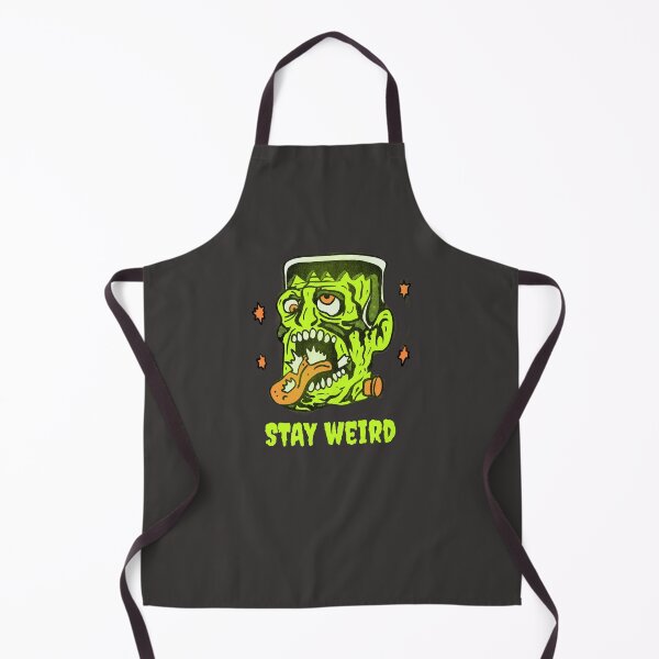 Item preview, Funny Frankenstein Stay Weird Classic Horror Illustration designed and sold by beboplab.