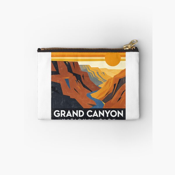 Item preview, Grand Canyon National Park Minimal Bauhaus Poster - Abstract Arizona Desert Art designed and sold by OzzFrequency.