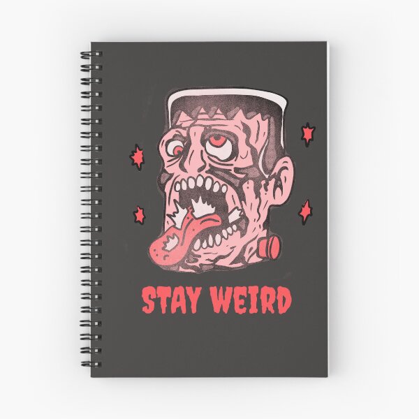 Item preview, Funny Frankenstein Stay Weird Classic Horror Illustration designed and sold by beboplab.