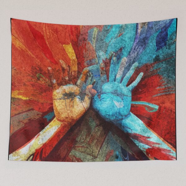 Item preview, Abstract hands designed and sold by kinpirks.