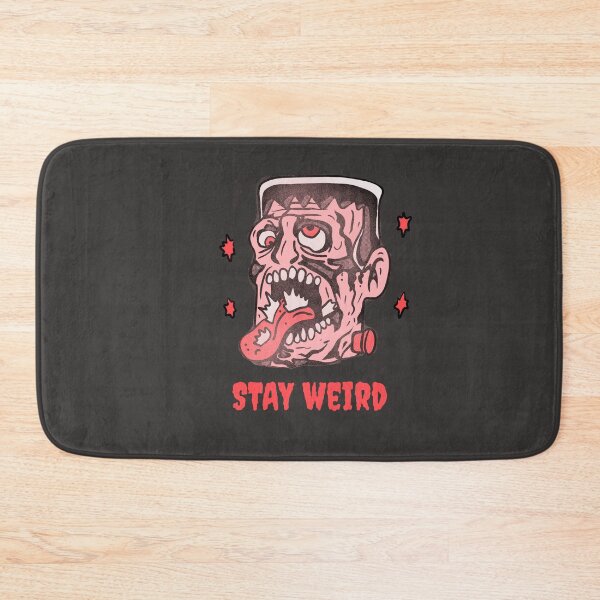 Item preview, Funny Frankenstein Stay Weird Classic Horror Illustration designed and sold by beboplab.