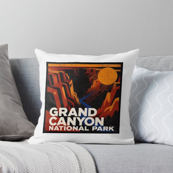 Item preview, Grand Canyon National Park Minimal Bauhaus Poster - Abstract Arizona Desert Art designed and sold by OzzFrequency.