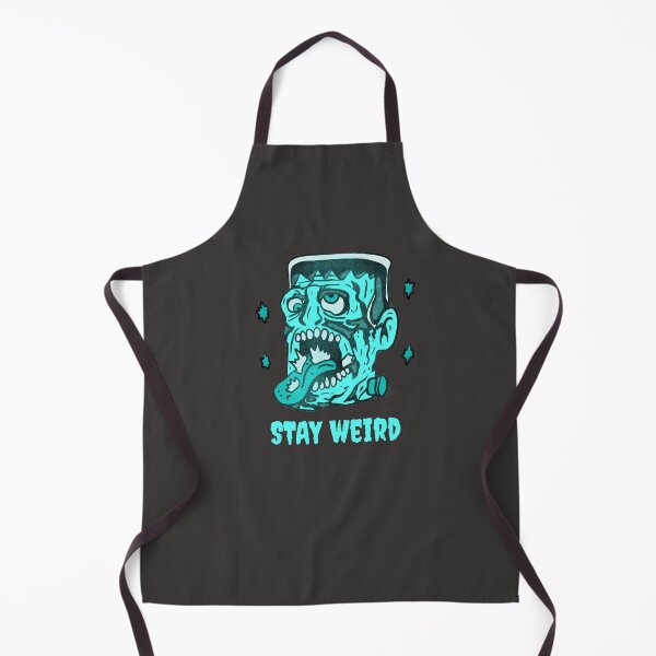 Item preview, Funny Frankenstein Stay Weird Classic Horror Illustration designed and sold by beboplab.