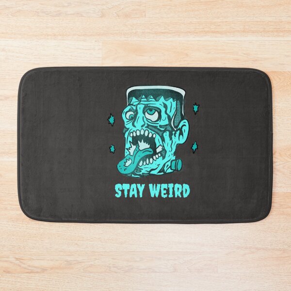 Item preview, Funny Frankenstein Stay Weird Classic Horror Illustration designed and sold by beboplab.