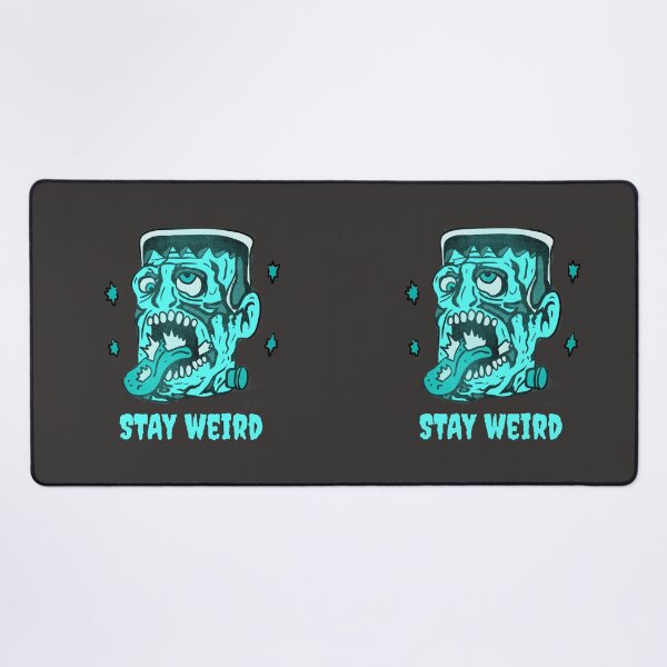 Item preview, Funny Frankenstein Stay Weird Classic Horror Illustration designed and sold by beboplab.