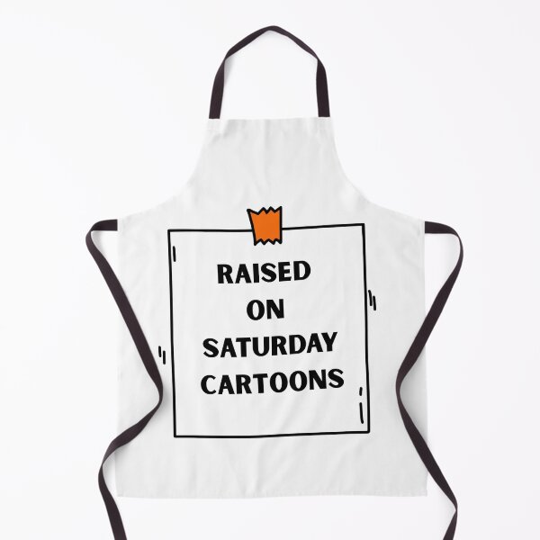 Item preview, Raised on Saturday Cartoons | Retro Nostalgia Gifts for Old School Lovers designed and sold by BrokenLabel.