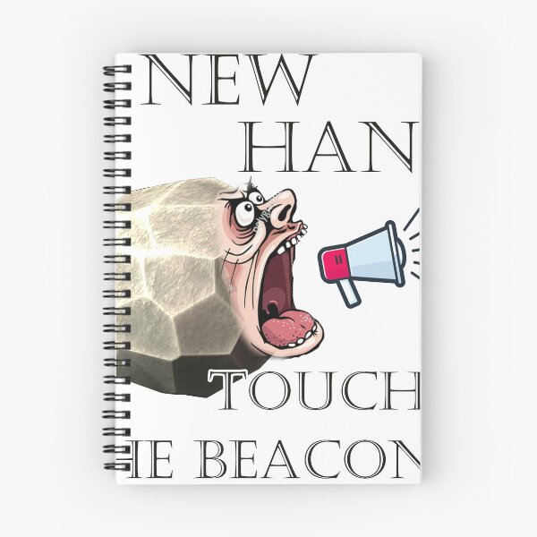 Item preview, A New Hand Touches the Beacon — Funny Skyrim Elder Scrolls Meme designed and sold by DaedricMemes.
