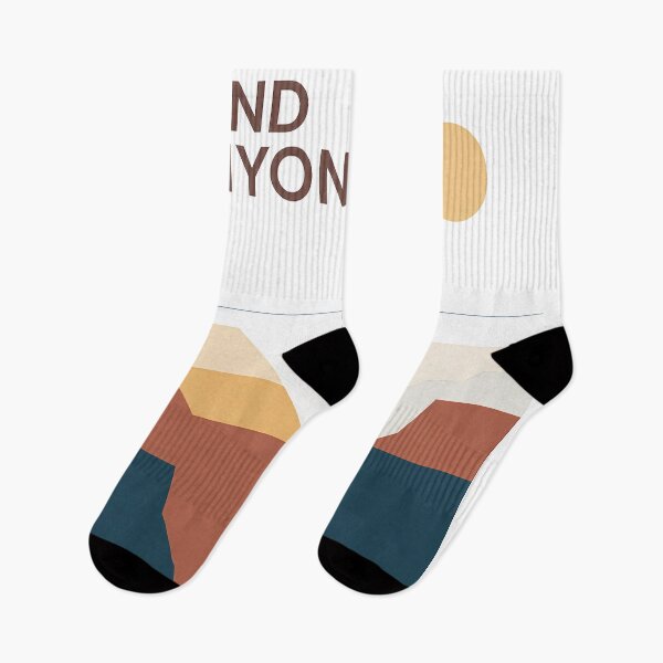 Item preview, Grand Canyon National Park Minimal Bauhaus Poster - Abstract Arizona Desert Art designed and sold by OzzFrequency.