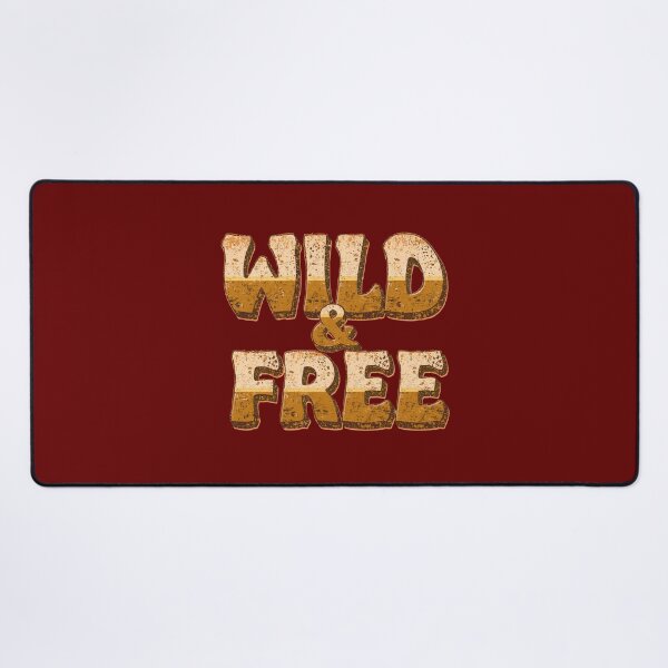 Item preview, Wild and Free - Retro 70s Groovy Typography Aesthetic designed and sold by Larams Studio.