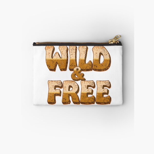 Item preview, Wild and Free - Retro 70s Groovy Typography Aesthetic designed and sold by Larams Studio.