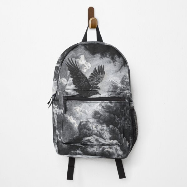 Item preview, A Crow flying through storm clouds, Birds in Motion designed and sold by CDC40.