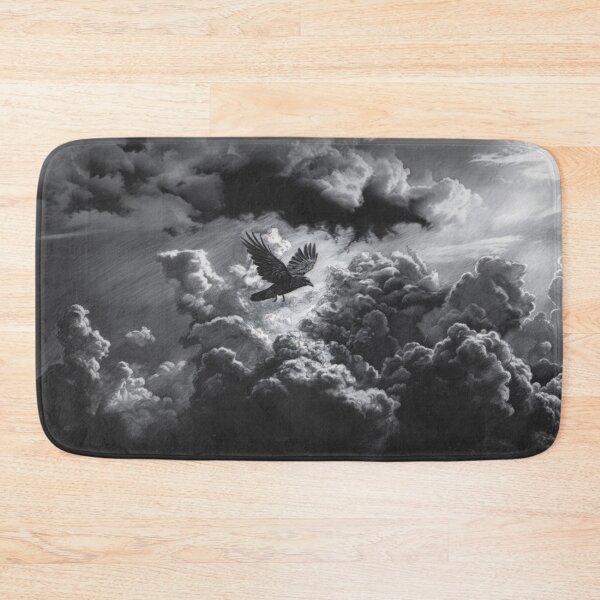 Item preview, A Crow flying through storm clouds, Birds in Motion designed and sold by CDC40.