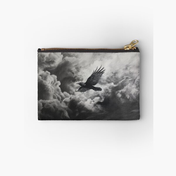 Item preview, A Crow flying through storm clouds, Birds in Motion designed and sold by CDC40.