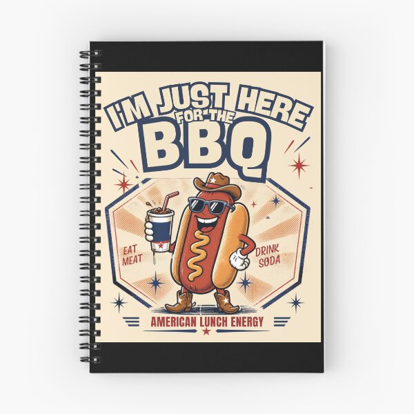 Item preview, I'M JUST HERE FOR THE BBQ  designed and sold by Julartwear.
