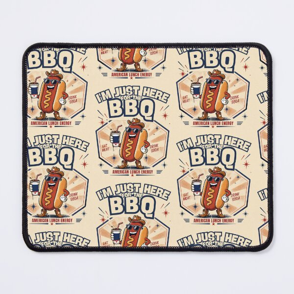 Item preview, I'M JUST HERE FOR THE BBQ designed and sold by Julartwear.