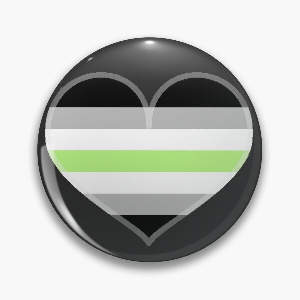 Item preview, Agender Pride Heart [Dark Edition] designed and sold by Roxzania.