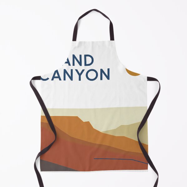 Item preview, Grand Canyon National Park Minimal Bauhaus Poster - Abstract Arizona Desert Art designed and sold by OzzFrequency.