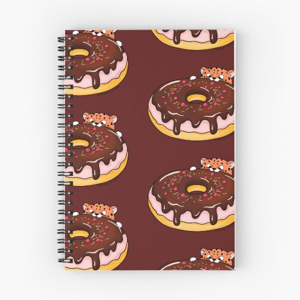 Item preview, Chubby Leopard Loves Donuts designed and sold by Moody Critters.