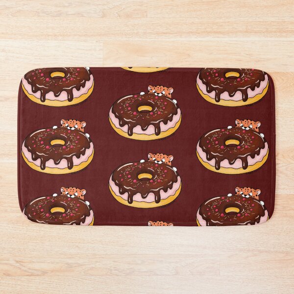 Item preview, Chubby Leopard Loves Donuts designed and sold by Moody Critters.