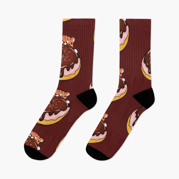 Item preview, Chubby Leopard Loves Donuts designed and sold by Moody Critters.