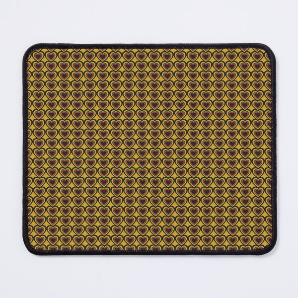 Item preview, One Love Retro Hearts Pattern designed and sold by Rachel Dash-Williams Creative.