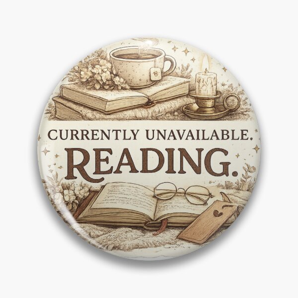 Item preview, Currently Unavailable Reading – Cozy Bookish Reader designed and sold by Zelio69.